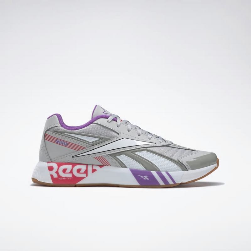 Reebok Futsal Fusion R58 Shoes Womens Grey/Purple India OL2001WS